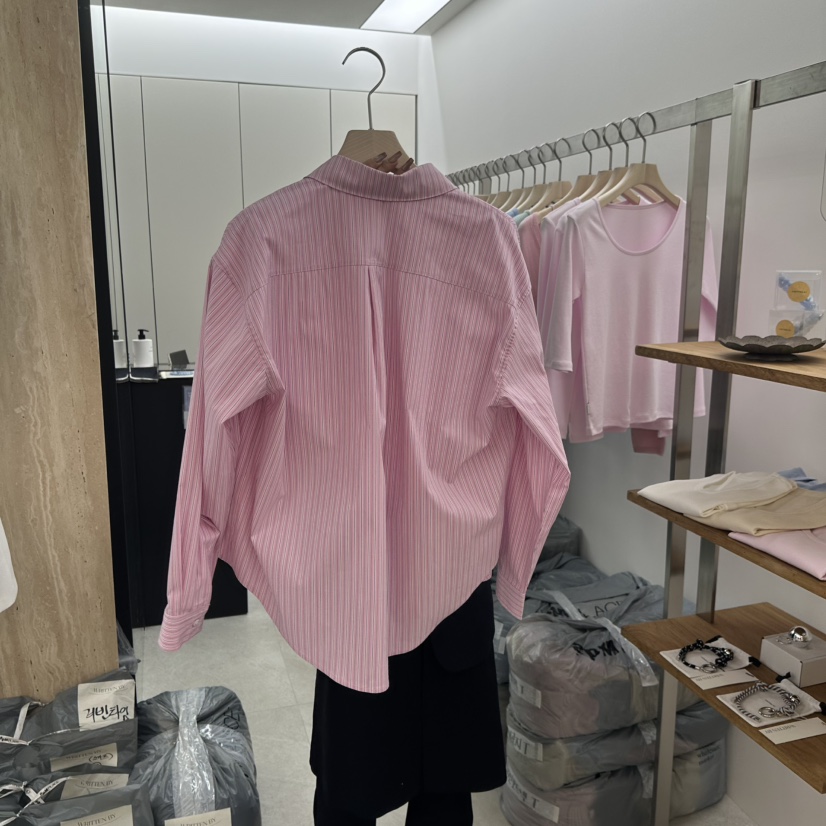 WRITTEN BY直郵韓國代購㊣女裝新品推薦職業時尚襯衫蕾絲衫WRITTEN BY襯衫/蕾絲衫圖色2
