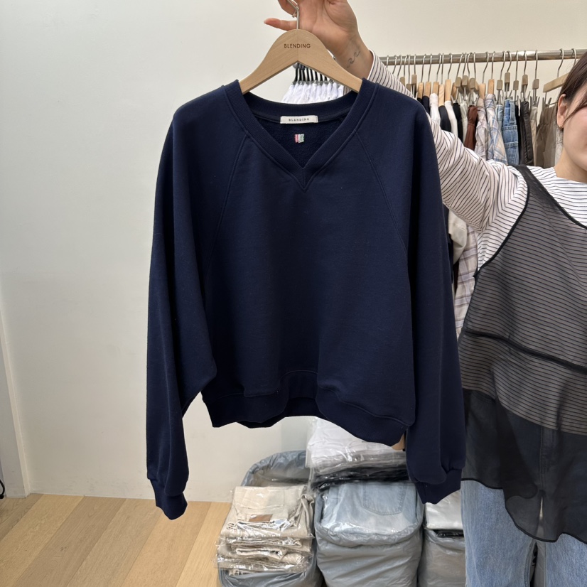 BLENDING-p韓國直郵㊣女裝新款時尚推薦休閑人氣熱賣25春夏衛衣BLENDING衛衣圖色2