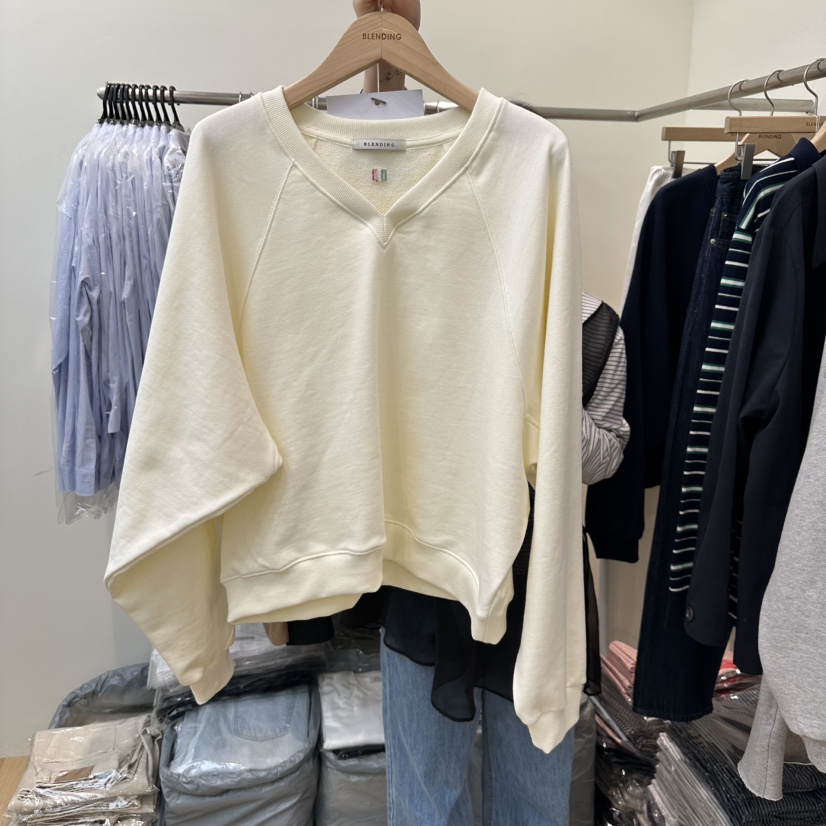 BLENDING-p韓國直郵㊣女裝新款時尚推薦休閑人氣熱賣25春夏衛衣BLENDING衛衣圖色3