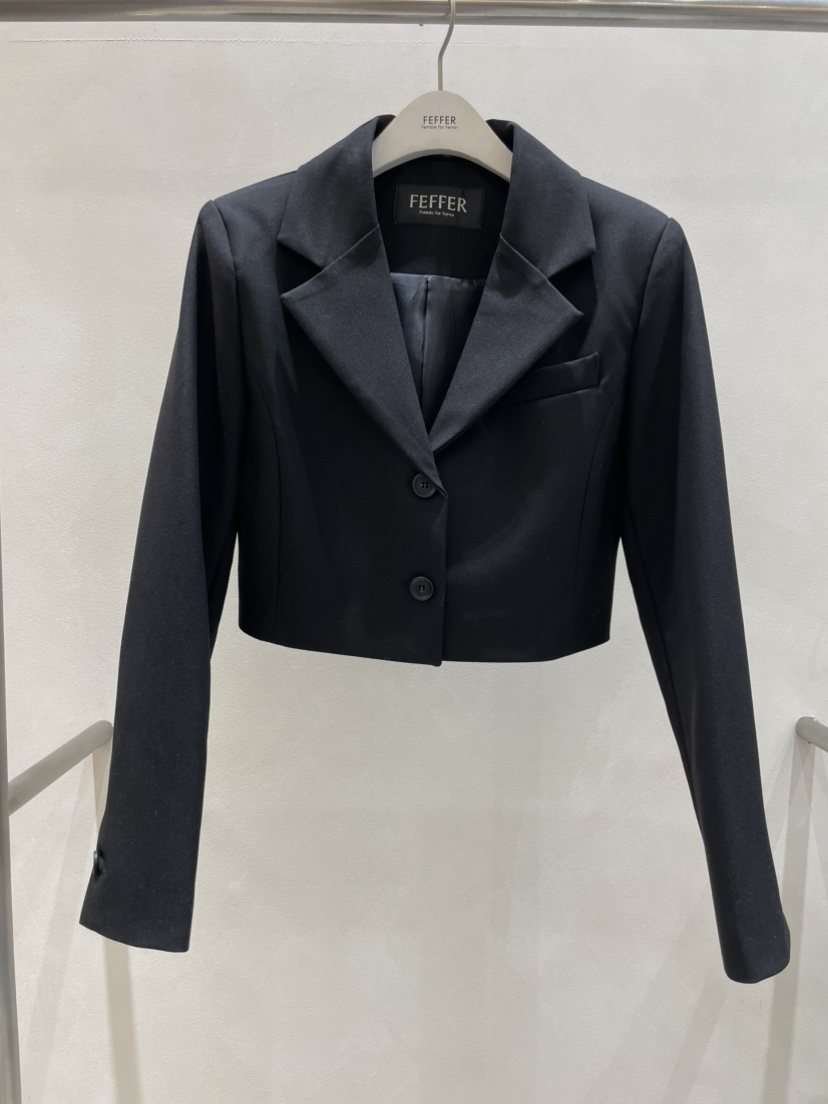 FEFFER韓國㊣直郵東大門代購女裝新款人氣職業25春夏休閑夾克FEFFER夾克圖色3