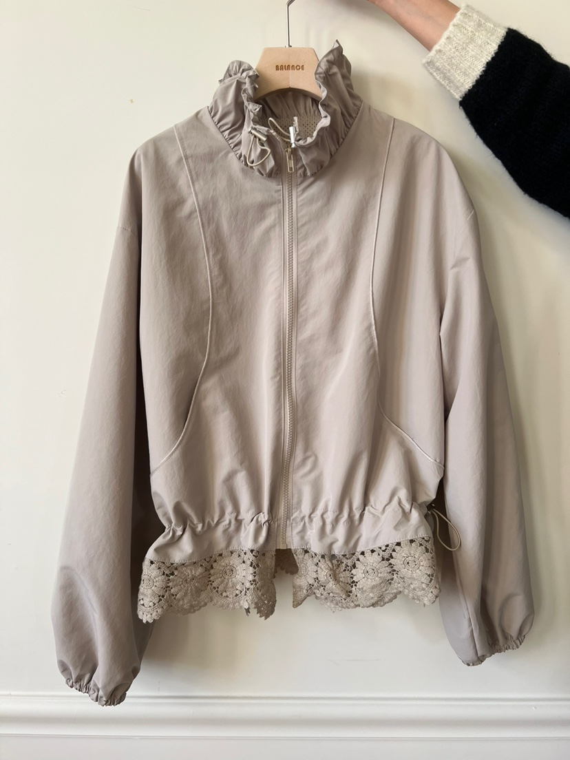 BALANCE韓國直郵㊣東大門實拍女裝新款時尚休閑25春夏人氣夾克BALANCE夾克圖色2