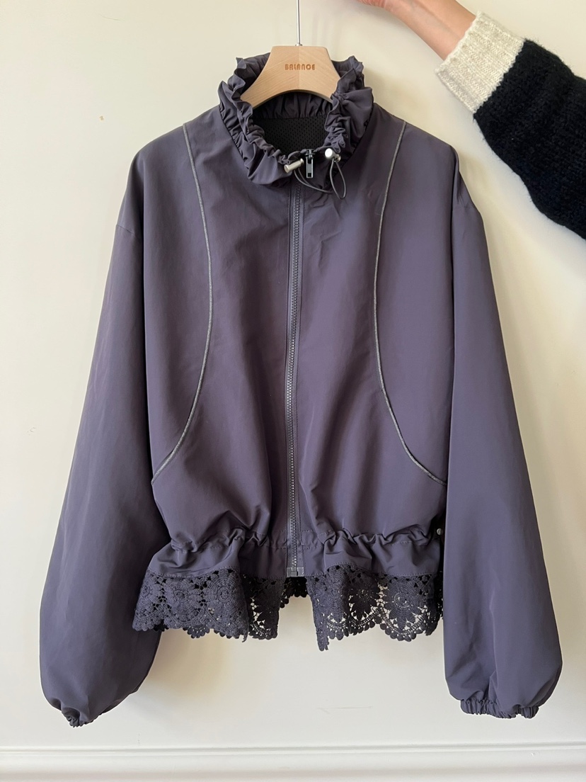 BALANCE韓國直郵㊣東大門實拍女裝新款時尚休閑25春夏人氣夾克BALANCE夾克圖色3