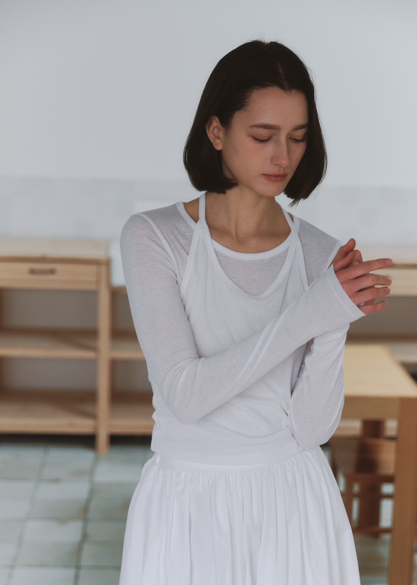 FAVE直郵韓國代購㊣女裝新品休閑職業人氣熱賣推薦25春夏長袖T恤FAVE/FAVOURITE長袖T恤