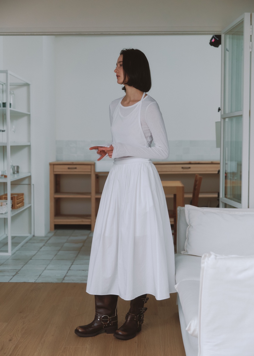 FAVE直郵韓國代購㊣女裝新品休閑職業人氣熱賣推薦25春夏長袖T恤FAVE/FAVOURITE長袖T恤