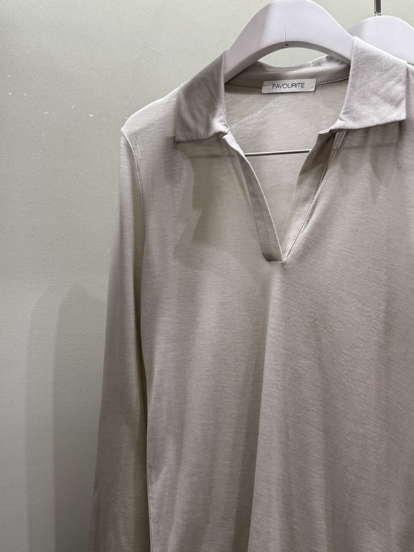 FAVE直郵韓國代購㊣女裝新款時尚25春夏休閑人氣職業長袖T恤FAVE/FAVOURITE長袖T恤