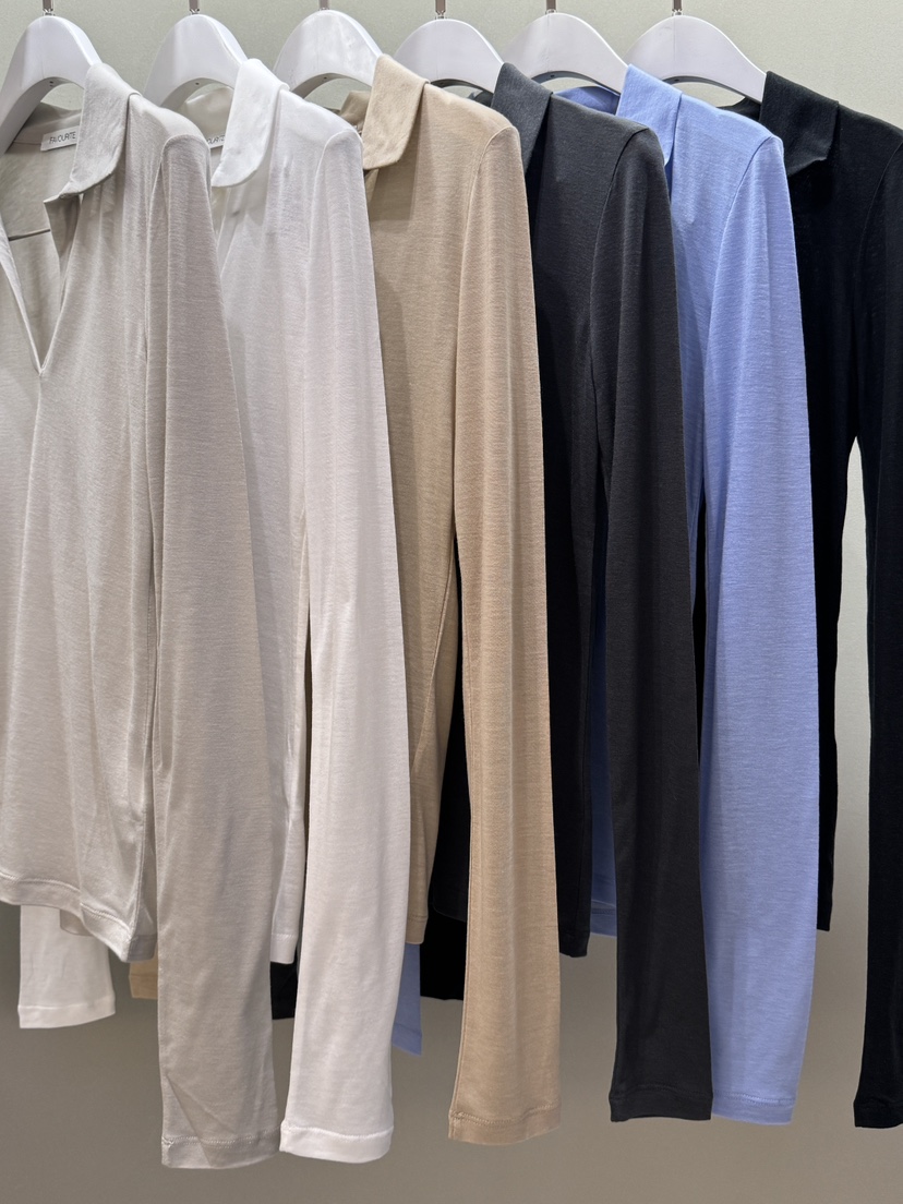 FAVE直郵韓國代購㊣女裝新款時尚25春夏休閑人氣職業長袖T恤FAVE/FAVOURITE長袖T恤