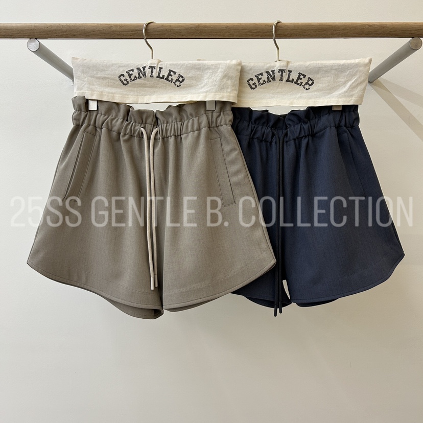 GENTLE B直郵韓國代購㊣女裝新品25春夏推薦人氣熱賣休閑短褲GENTLE B/LOVENTINA短褲