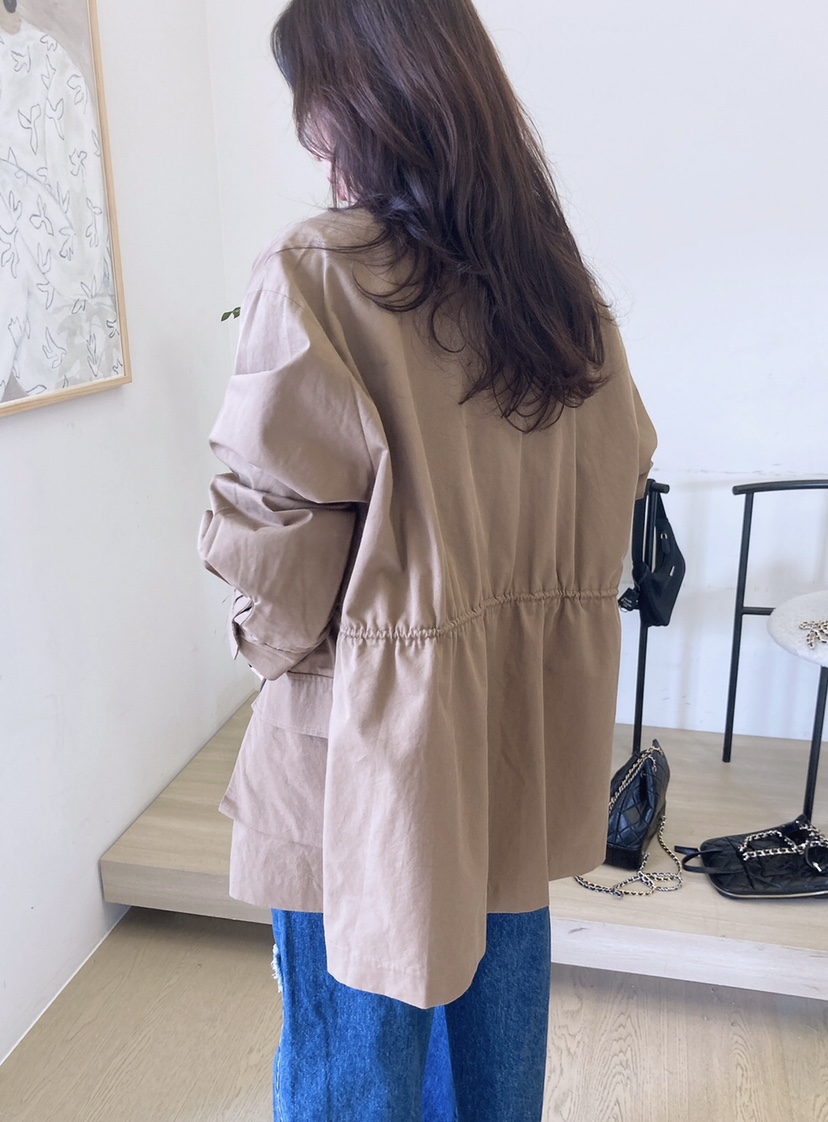 HANNA-A韓國㊣直郵東大門代購女裝新款25春夏時尚休閑夾克HANNA夾克