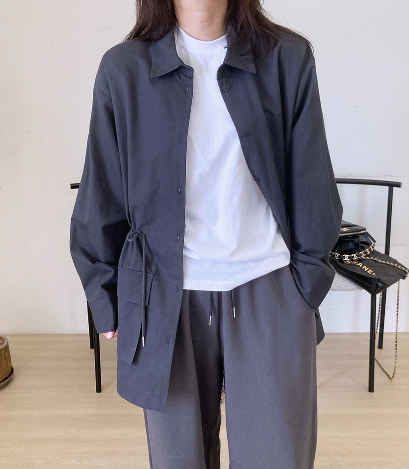 HANNA-A韓國㊣直郵東大門代購女裝新款25春夏時尚休閑夾克HANNA夾克圖色2