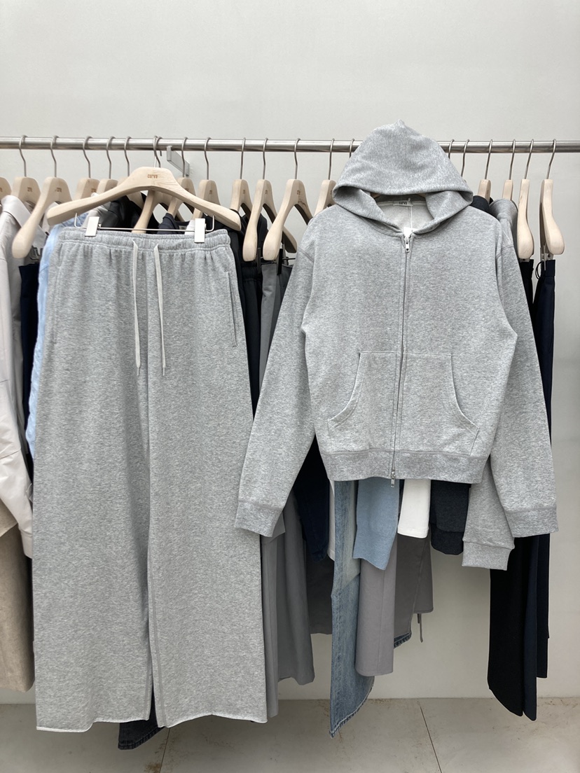 CURVY韓國㊣直郵東大門代購女裝新款推薦25春夏休閑褲斜紋布柔軟CURVY休閑褲
