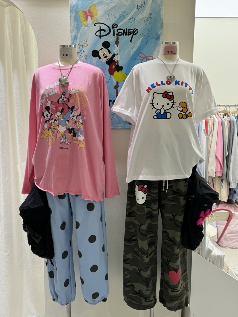 TOLL韓國㊣直郵東大門代購女裝新品人氣時尚25春夏職業長袖T恤TOLL長袖T恤