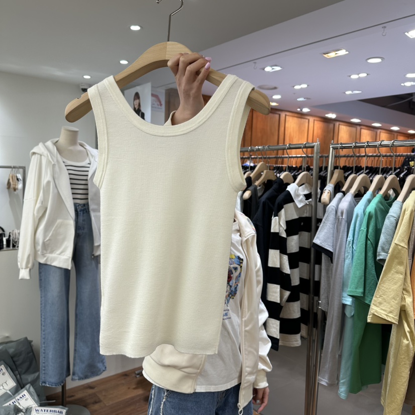 FFULLBAR直郵韓國代購㊣女裝新品職業休閑推薦時尚吊帶背心DELI JENNY吊帶/背心