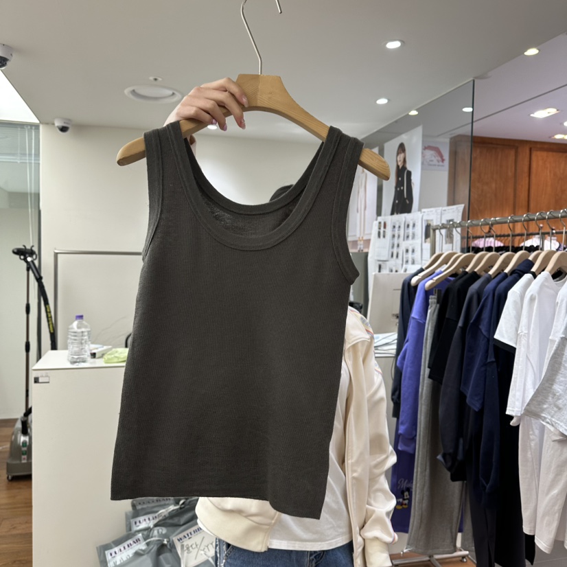 FFULLBAR直郵韓國代購㊣女裝新品職業休閑推薦時尚吊帶背心DELI JENNY吊帶/背心圖色4