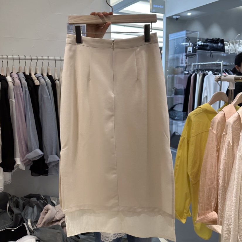 FLORAL韓國直郵㊣女裝新品熱賣時尚職業休閑推薦25春夏長裙FLORAL長裙