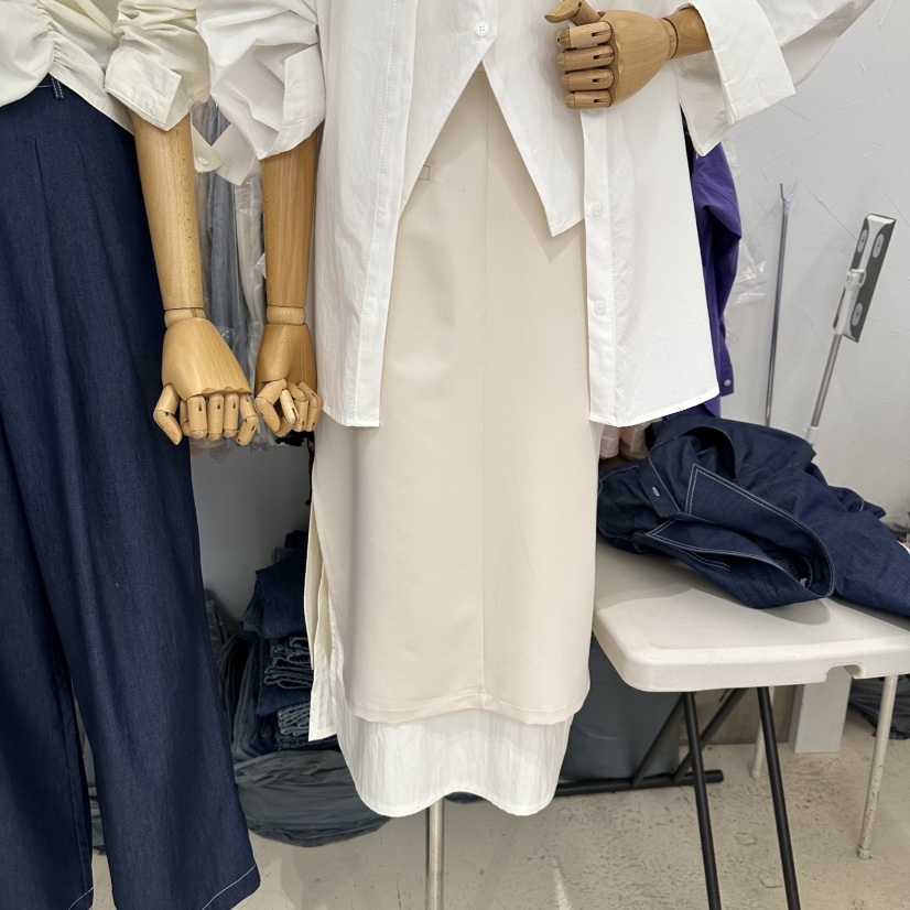 FLORAL韓國直郵㊣女裝新品熱賣時尚職業休閑推薦25春夏長裙FLORAL長裙