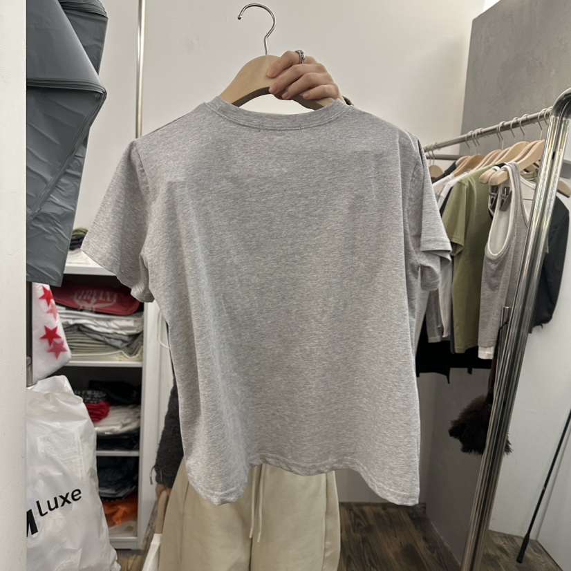 MOSAIC韓國直郵㊣女裝新款休閑25春夏熱賣職業時尚推薦人氣T恤MOSAICT恤