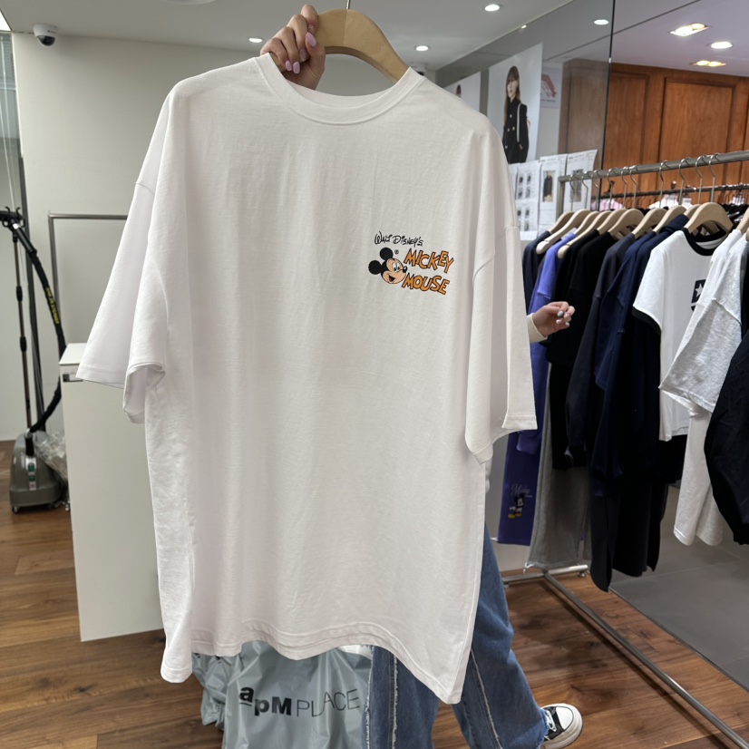 FFULLBAR直郵韓國代購㊣女裝新款休閑人氣推薦職業熱賣時尚T恤DELI JENNYT恤圖色2