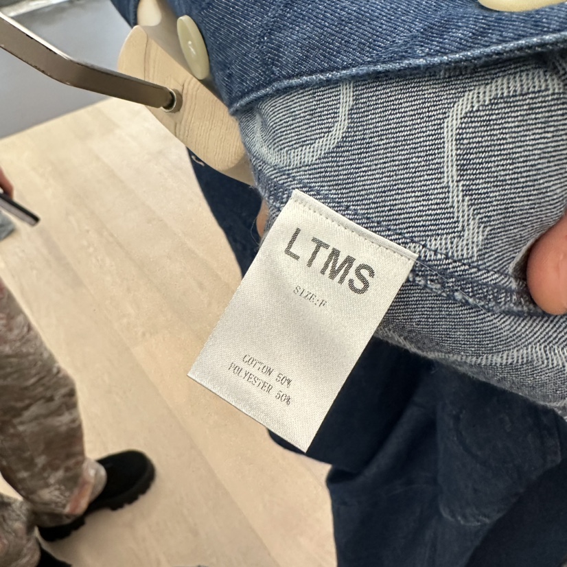 LTMS直郵韓國代購㊣女裝新款熱賣推薦職業25春夏時尚人氣夾克LTMS夾克