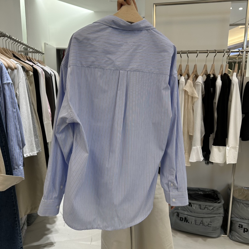 RENDER韓國直郵㊣東大門實拍女裝新品休閑25春夏襯衫蕾絲衫RENDER襯衫/蕾絲衫