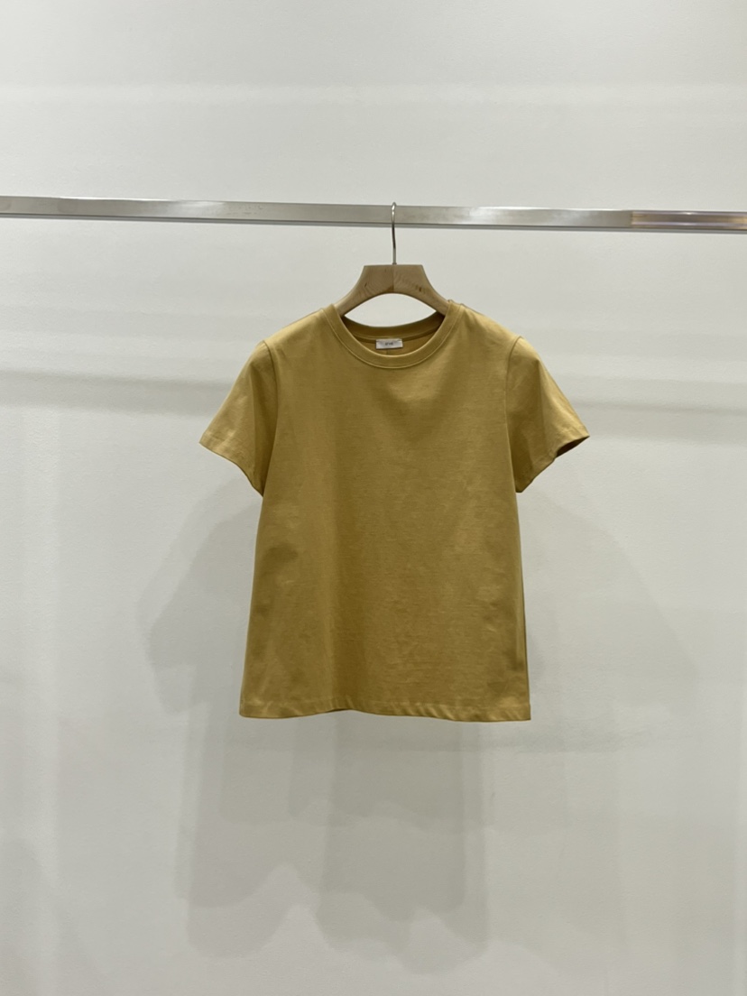 ARVE韓國直郵㊣女裝新款推薦人氣時尚職業熱賣25春夏休閑T恤ARVET恤圖色2