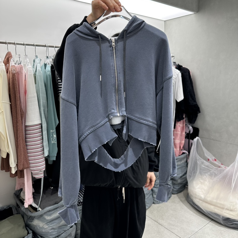 ANDE韓國直郵㊣女裝新品熱賣推薦職業休閑時尚25春夏人氣夾克ANDE夾克圖色3
