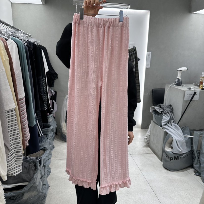 ANDE韓國直郵㊣女裝新款職業人氣休閑時尚熱賣25春夏休閑褲ANDE休閑褲