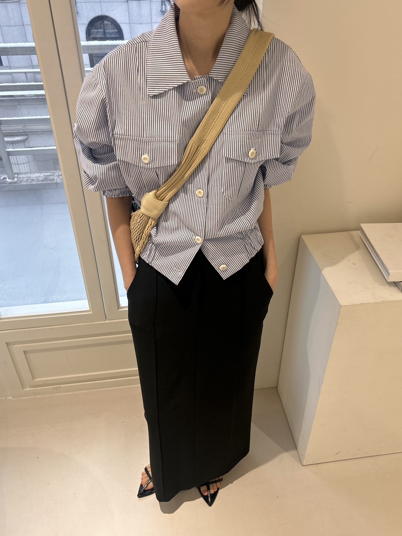 ME MO直郵韓國代購㊣女裝新品時尚人氣休閑25春夏推薦夾克ME MO夾克圖色2