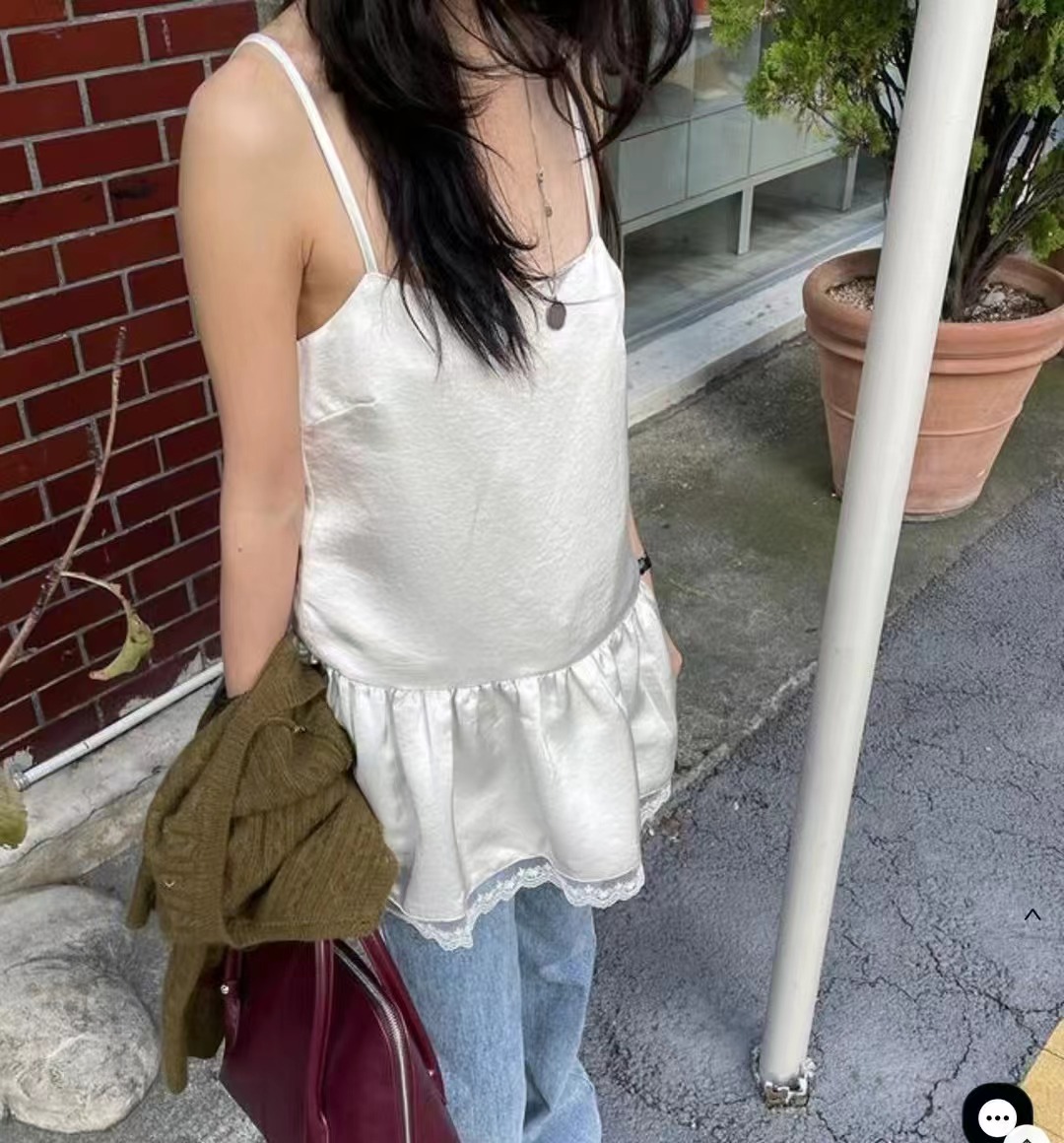 DOUBLEIN韓國直郵㊣東大門實拍女裝新款25春夏推薦吊帶背心DOUBLEIN吊帶/背心
