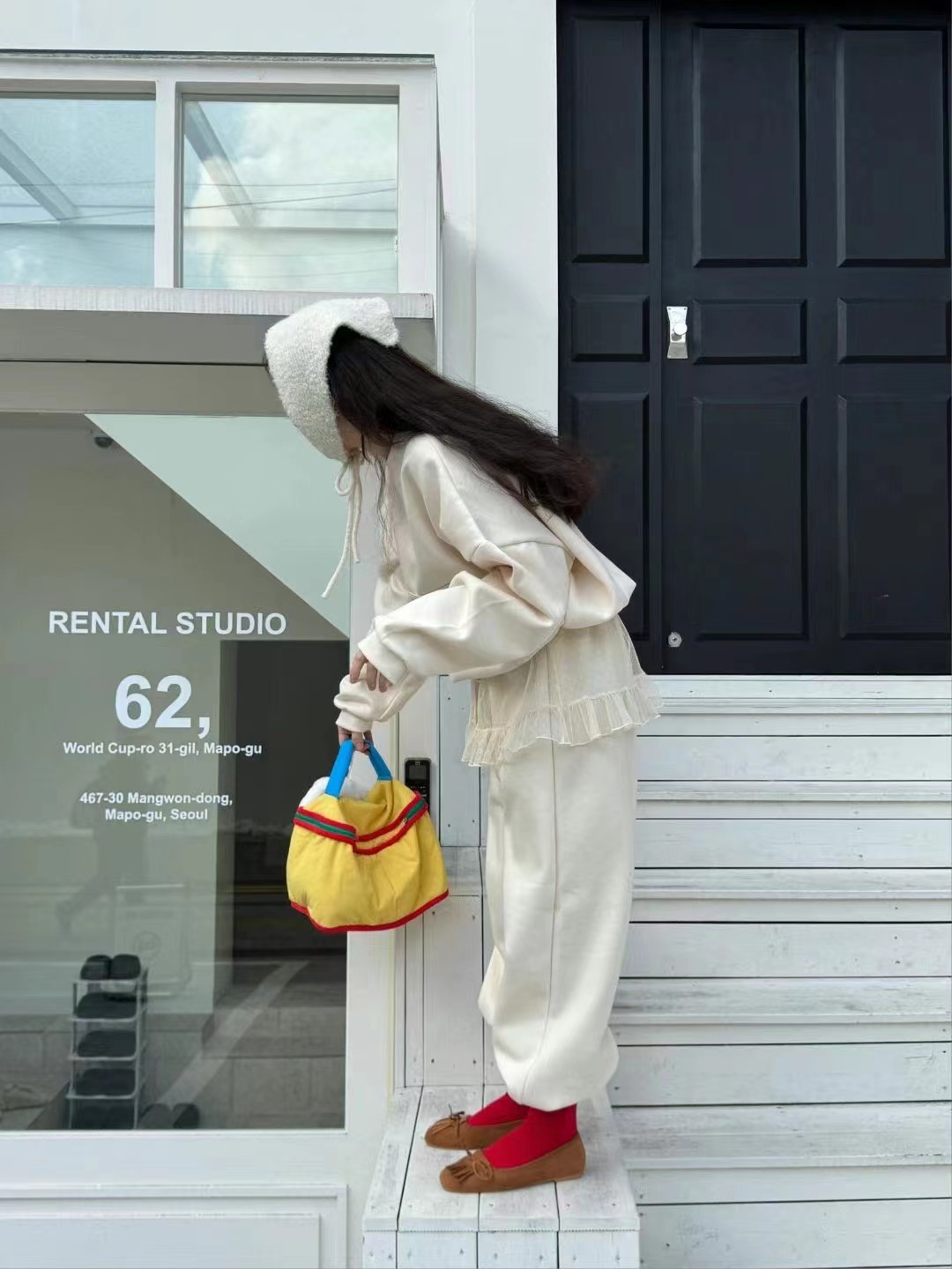 GLOSSY直郵韓國代購㊣女裝新款推薦職業25春夏時尚熱賣衛衣GLOSSY衛衣