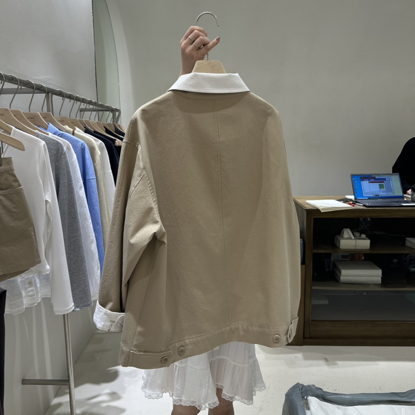 A WANT韓國直郵㊣女裝新品25春夏熱賣職業推薦休閑時尚夾克A WANT夾克