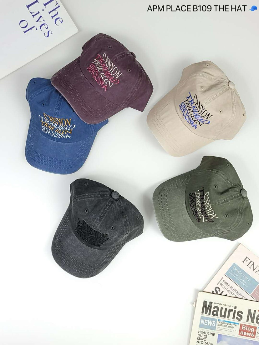 THE HAT-P韓國直郵㊣東大門實拍女裝新款25春夏休閑人氣帽子THE HAT帽子