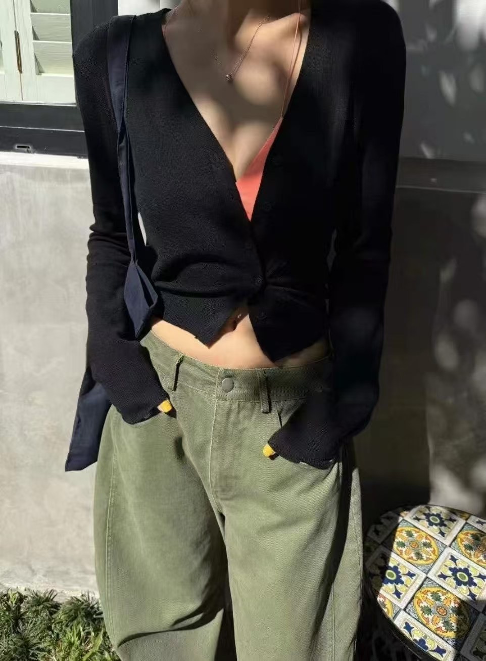 IN A ROW韓國直郵㊣女裝新款熱賣人氣職業休閑時尚針織衫IN A ROW針織衫圖色3