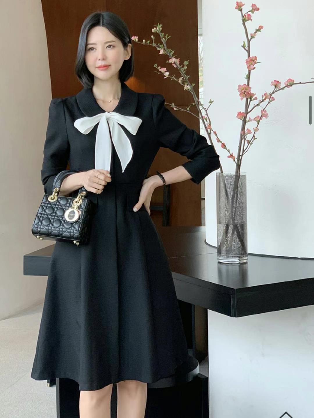 ANDBYL直郵韓國代購㊣女裝新品休閑時尚推薦職業25春夏連衣裙ANDBYL連衣裙