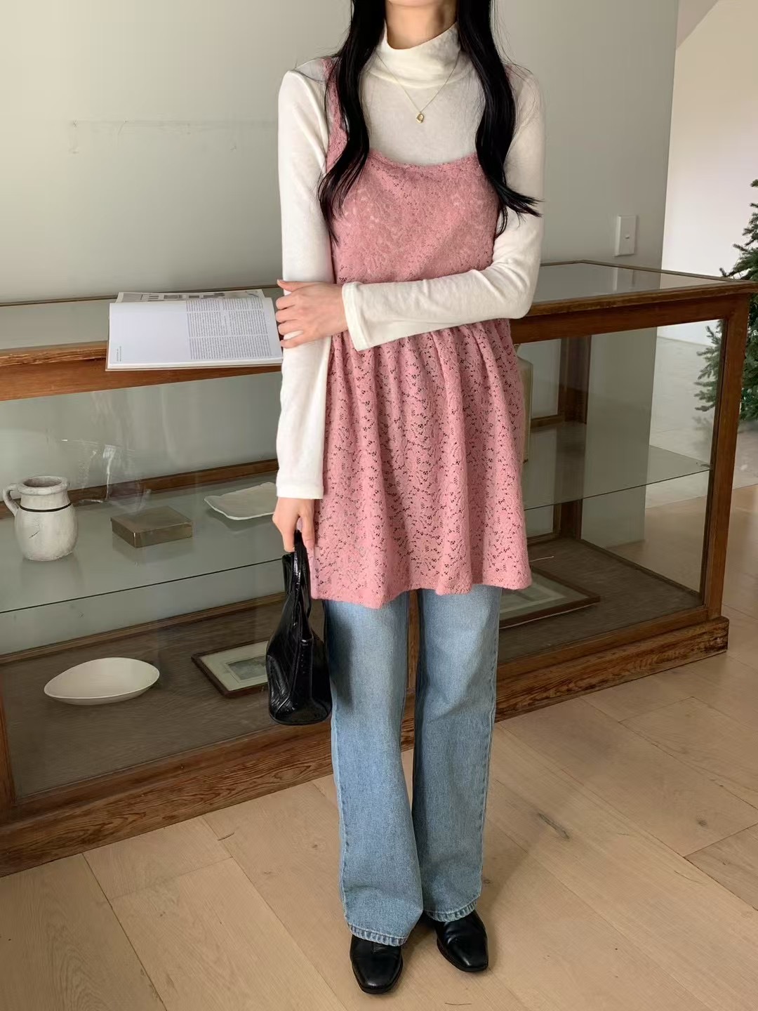 DADA東大門直郵女裝新款職業25春夏休閑真品熱賣時尚連衣裙DADA連衣裙