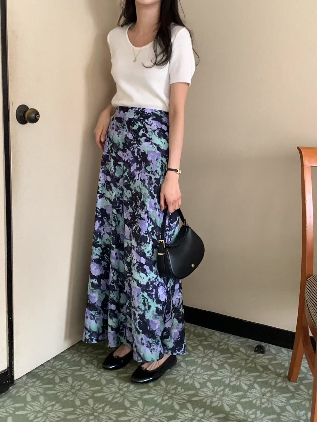 DADA東大門代購女裝新款熱賣人氣25春夏休閑時尚職業推薦長裙DADA長裙