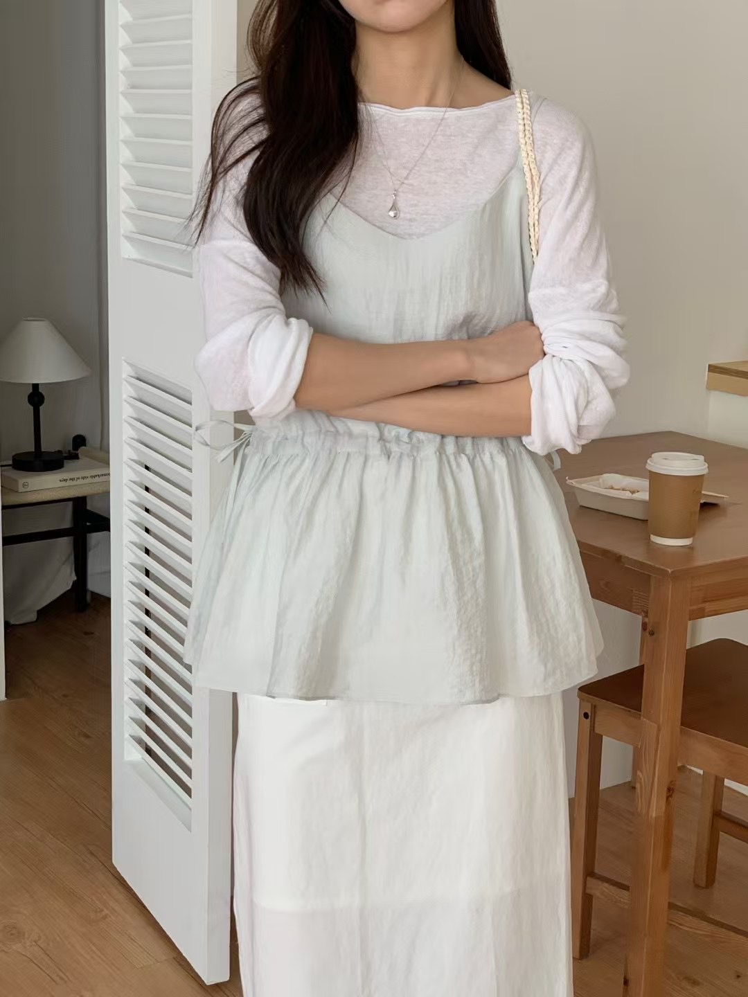 DADA東大門實拍女裝新品人氣時尚真品推薦職業休閑吊帶背心DADA吊帶/背心圖色3