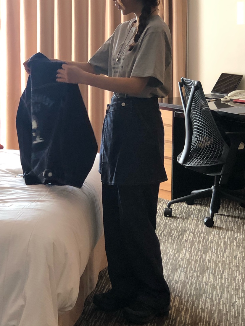 ONDO-P韓國直郵㊣東大門實拍女裝新款推薦熱賣時尚人氣短裙ONDO-P短裙