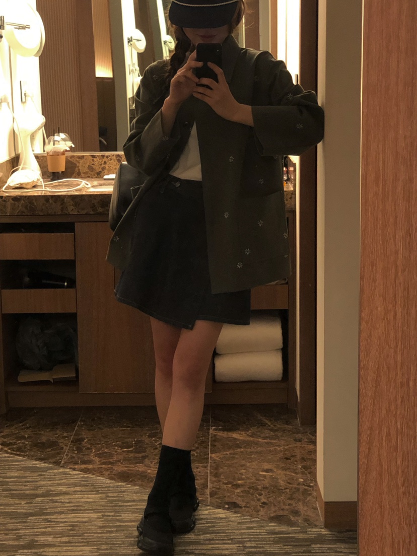 ONDO-P韓國直郵㊣東大門實拍女裝新款推薦熱賣時尚人氣短裙ONDO-P短裙