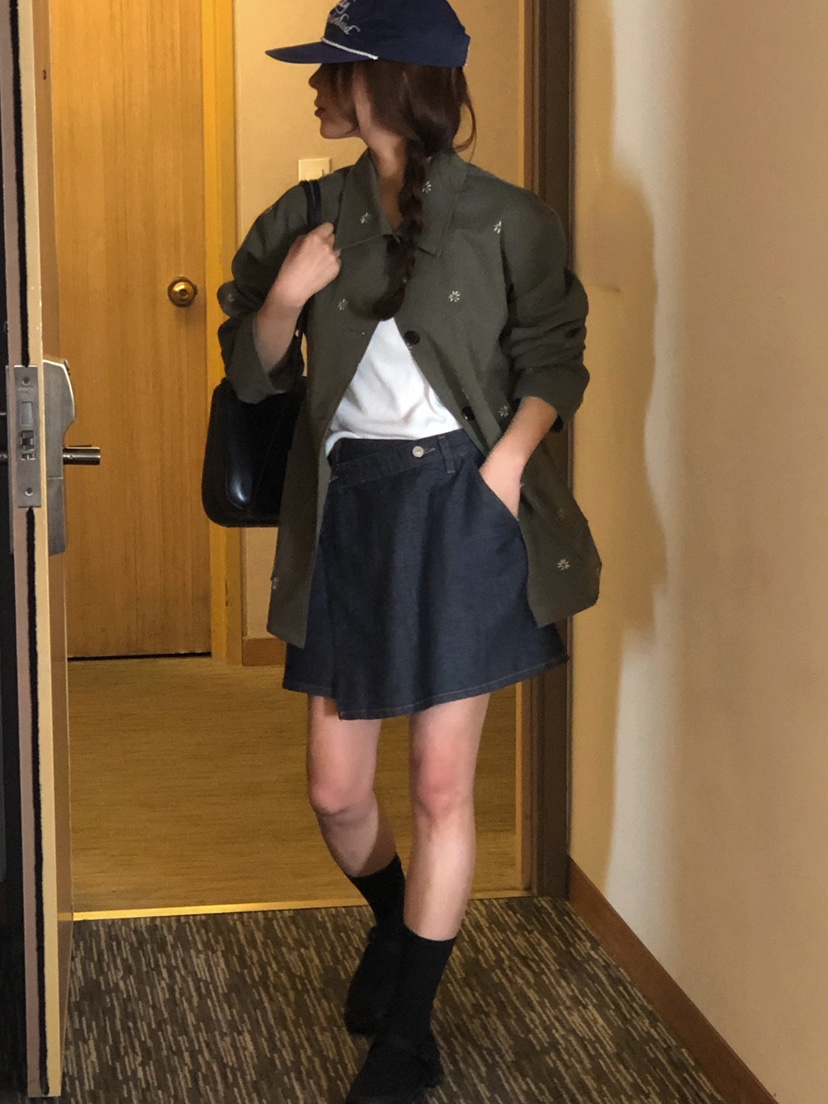 ONDO-P韓國直郵㊣東大門實拍女裝新款推薦熱賣時尚人氣短裙ONDO-P短裙