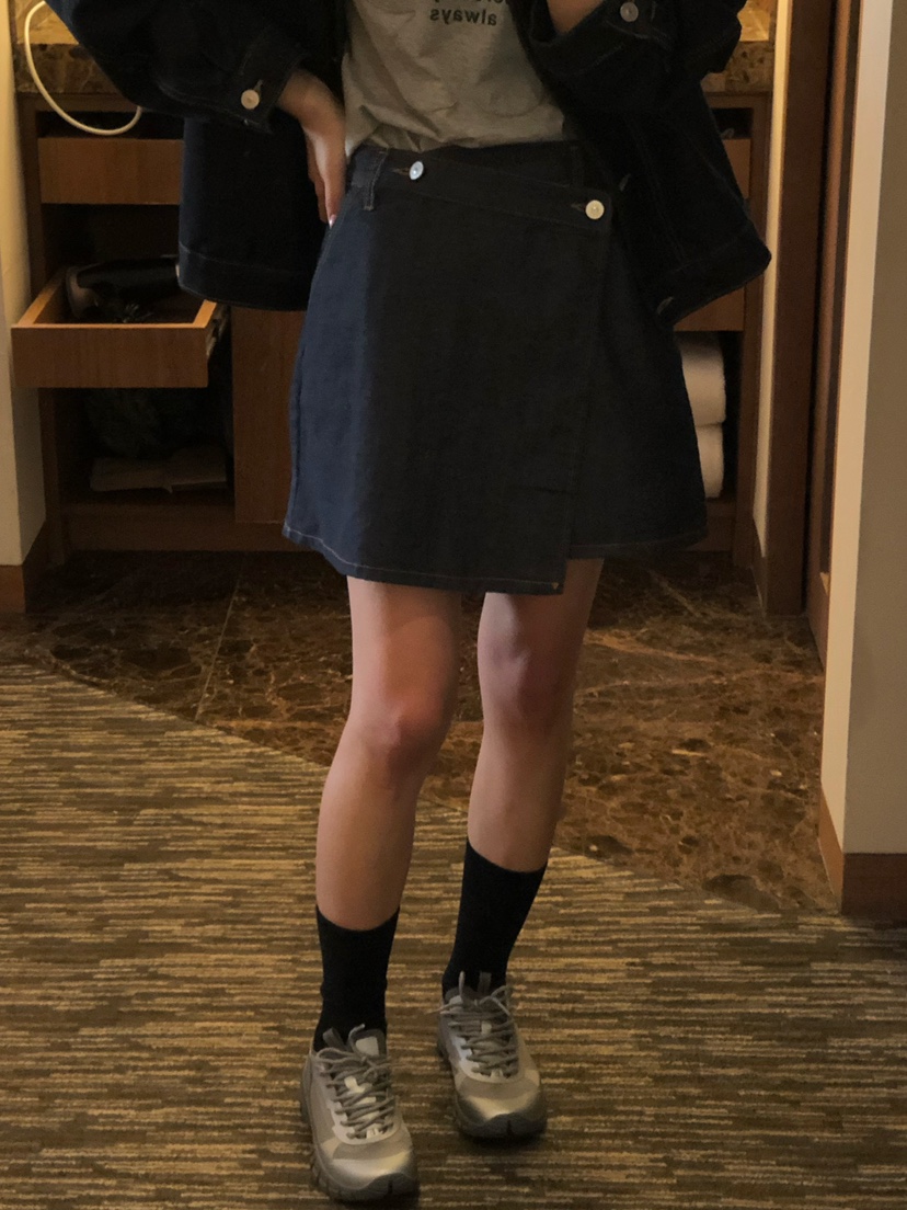 ONDO-P韓國直郵㊣東大門實拍女裝新款推薦熱賣時尚人氣短裙ONDO-P短裙圖色1