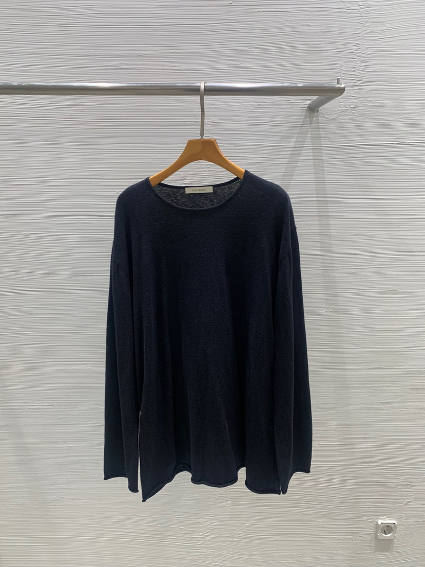 LUCY SALON韓國直郵㊣東大門實拍女裝新品職業25春夏針織衫寬松LUCY SALON針織衫圖色3