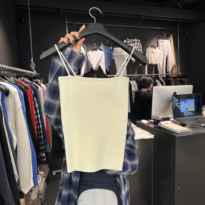 ELF-L韓國直郵㊣女裝新品時尚25春夏休閑人氣推薦吊帶背心PROJECT ELF/ELF-L吊帶/背心