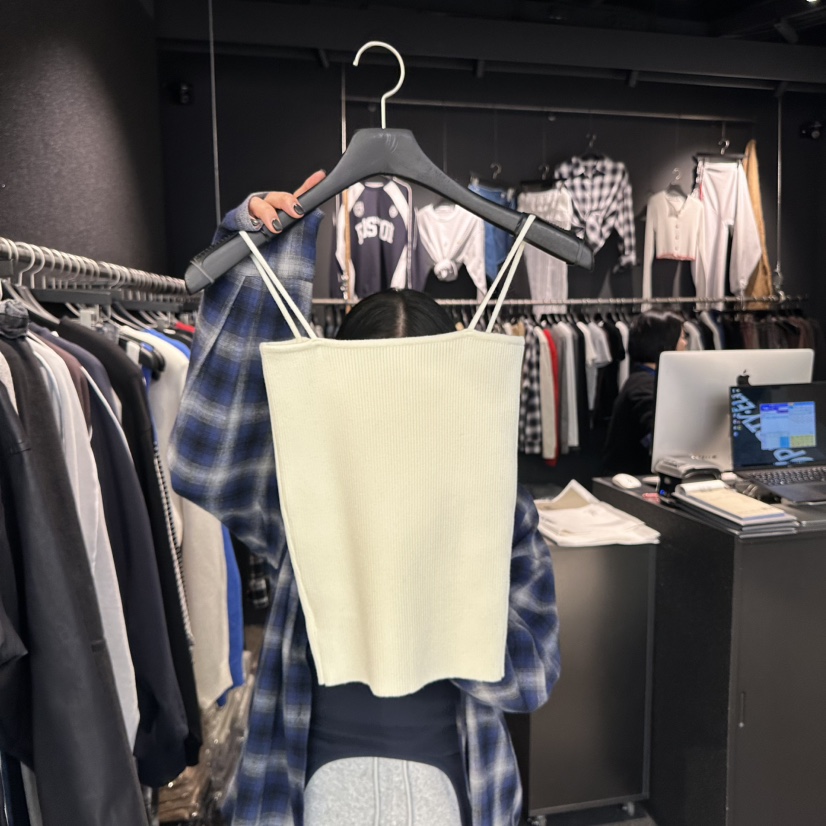 ELF-L韓國直郵㊣女裝新品時尚25春夏休閑人氣推薦吊帶背心PROJECT ELF/ELF-L吊帶/背心圖色1