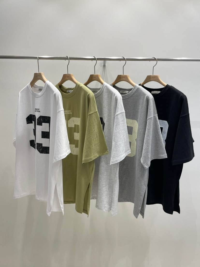 KINOA韓國㊣直郵東大門代購女裝新品25春夏休閑熱賣時尚T恤KINOAT恤