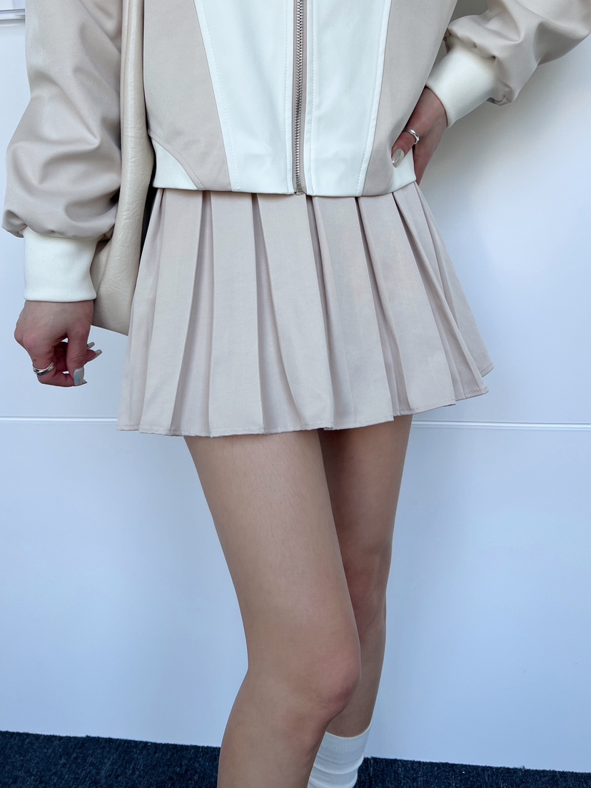 CLOTH韓國直郵㊣女裝新款推薦25春夏熱賣時尚人氣休閑短裙百褶CLOTH短裙