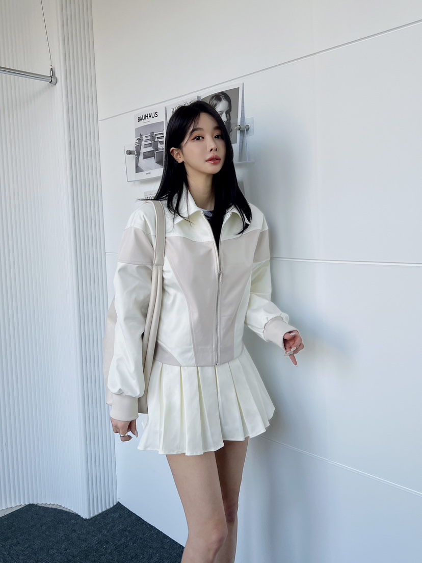 CLOTH韓國直郵㊣女裝新款推薦25春夏熱賣時尚人氣休閑短裙百褶CLOTH短裙