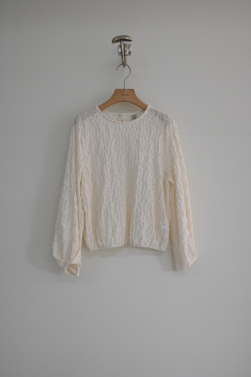 OP PER直郵韓國代購㊣女裝新品25春夏職業休閑人氣長袖T恤OPPER-simplebeige長袖T恤圖色2