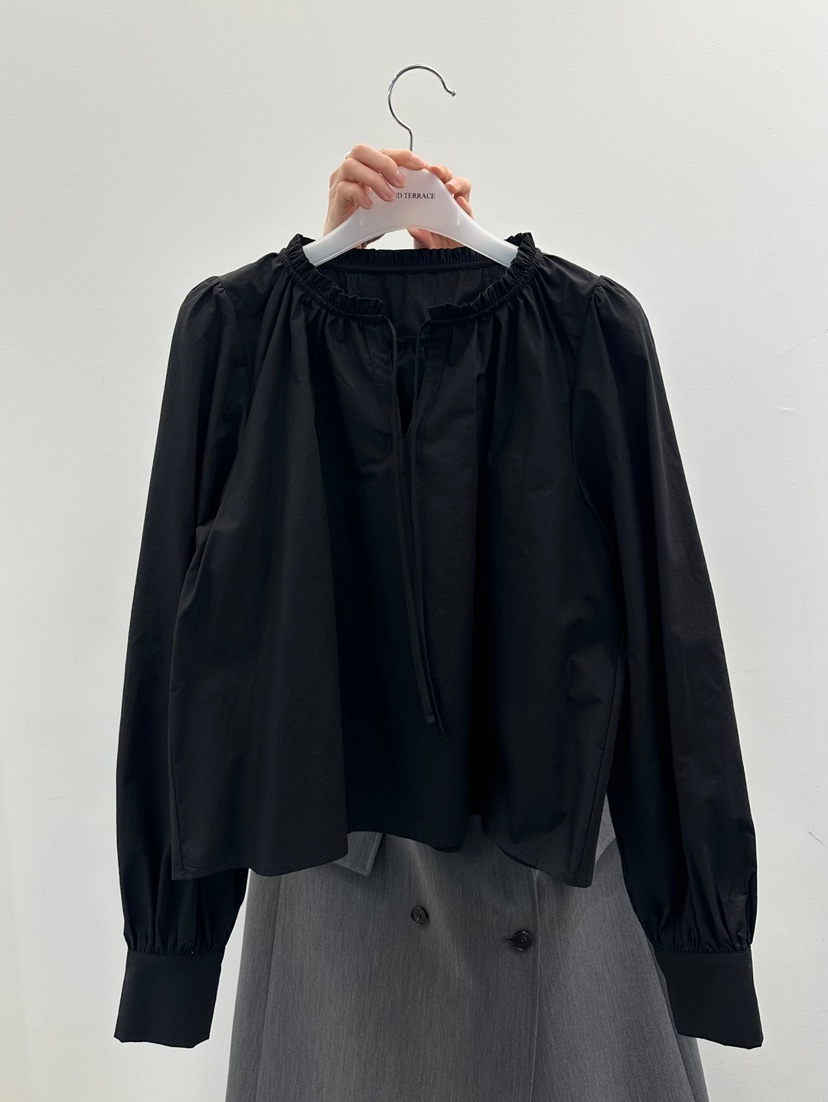 ANDTERRACE韓國直郵㊣東大門實拍女裝新品休閑職業襯衫蕾絲衫ANDTERRACE襯衫/蕾絲衫圖色2