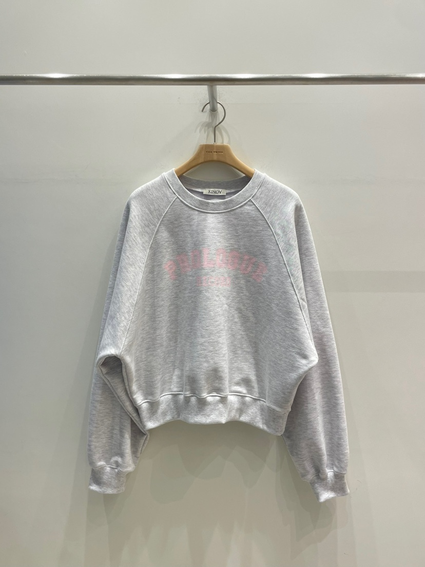 KINOA韓國直郵㊣女裝新品人氣職業熱賣25春夏時尚推薦休閑衛衣KINOA衛衣圖色2