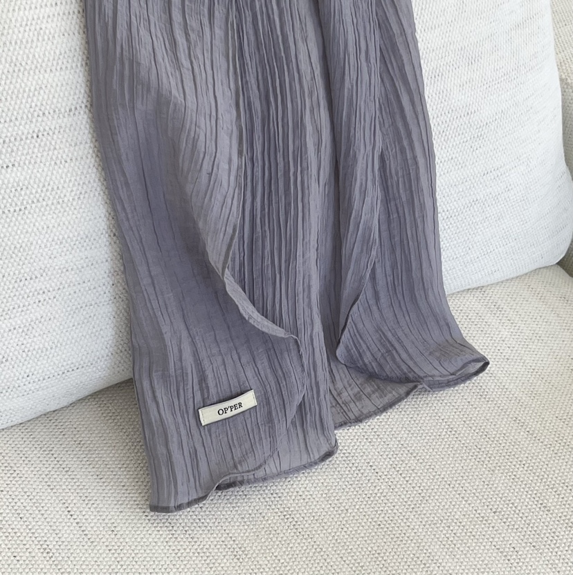 OP PER直郵韓國代購㊣女裝新品人氣25春夏職業熱賣圍巾披肩OPPER-simplebeige圍巾/披肩圖色2